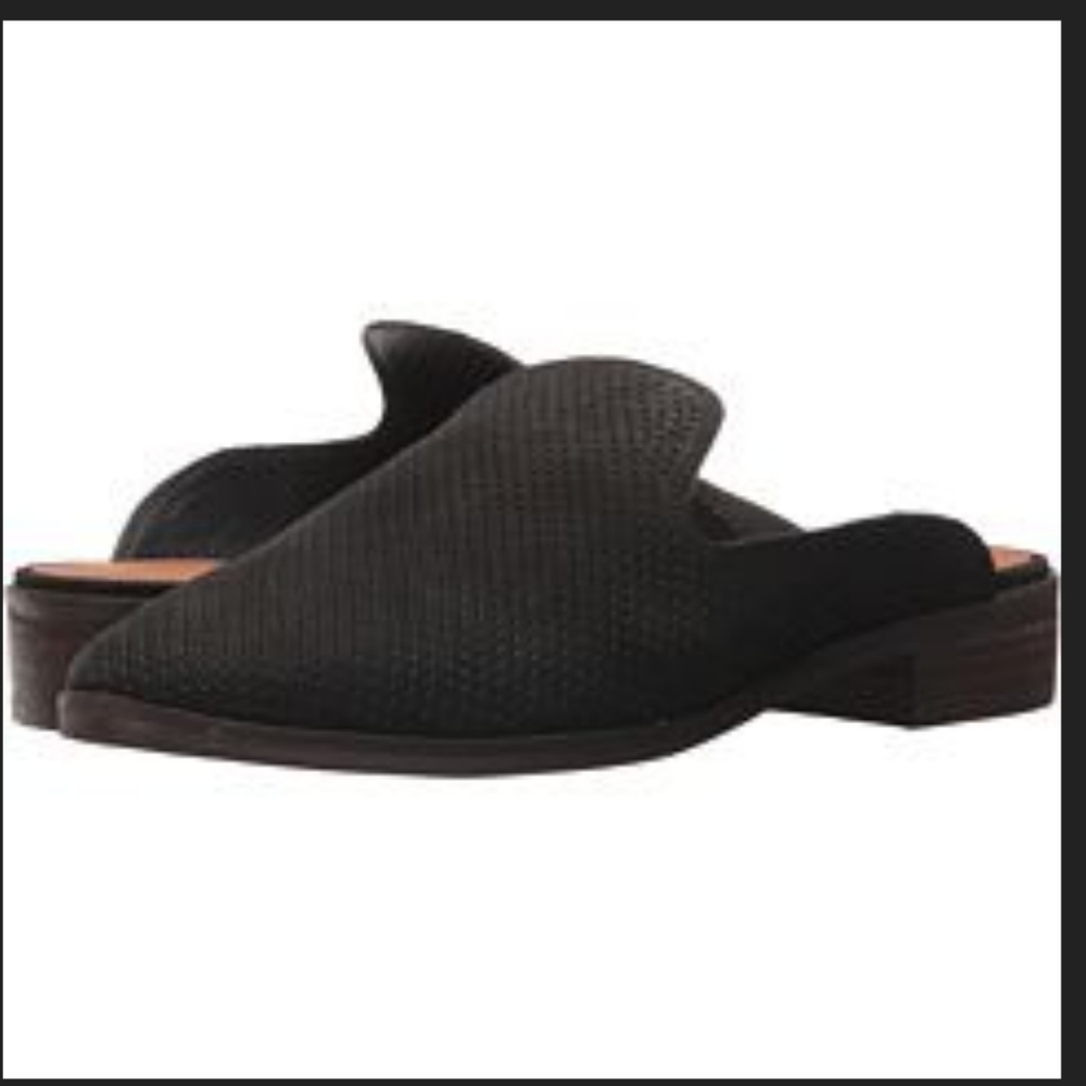 Lucky Brand Cristley Leather Slide Ons